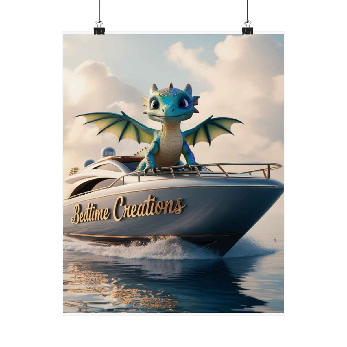 Bedtime Creations Poster — Dragon's Dream Yacht