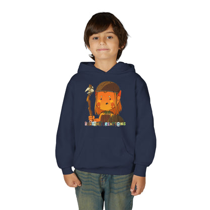 Bedtime Creations Youth Hoodie — Woodlanders 2