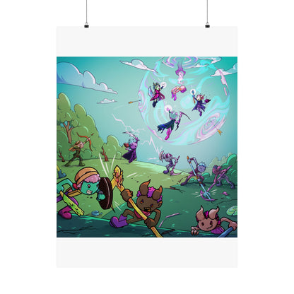 Bedtime Creations Kids Room Poster — Battle of the Dream Realm