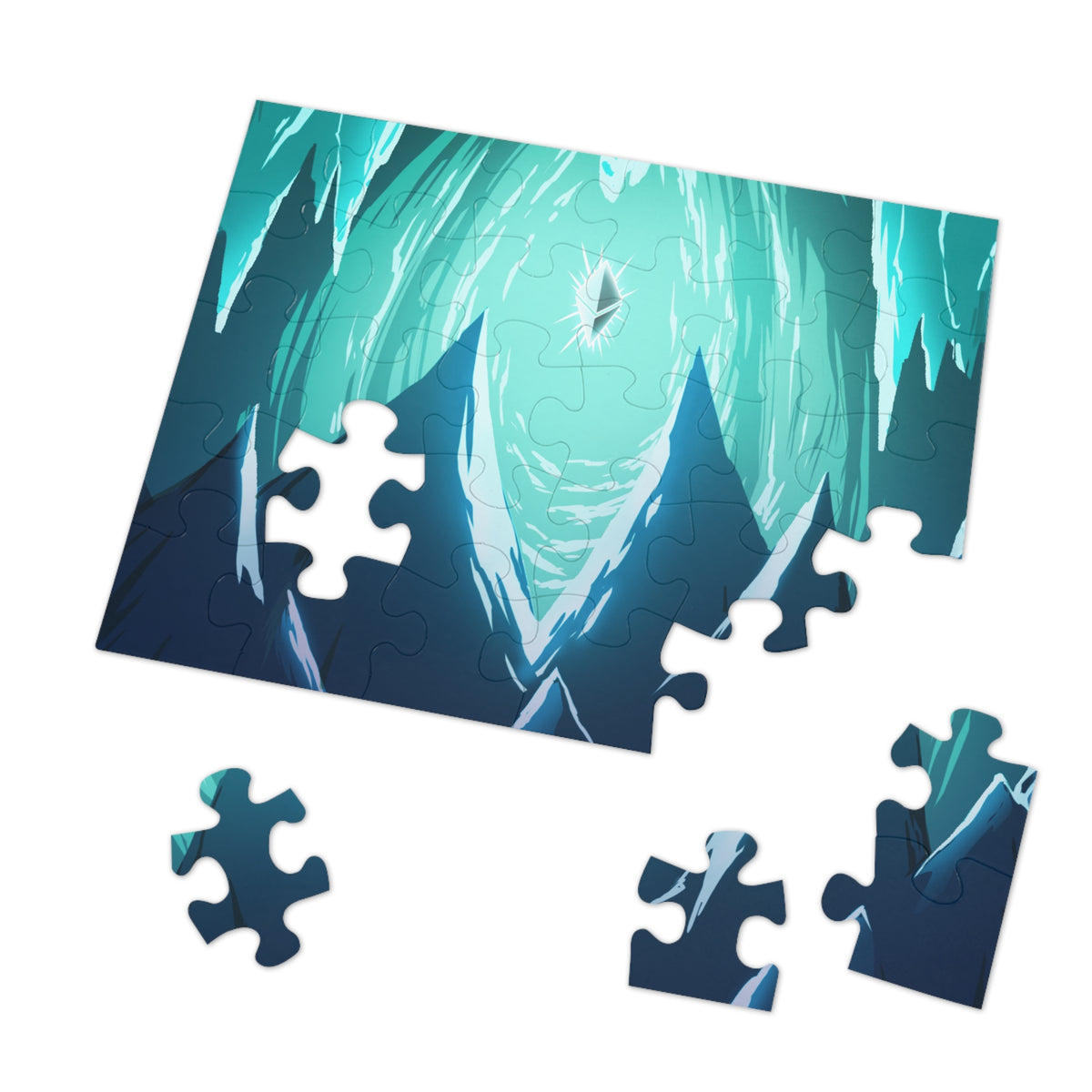 Bedtime Creations Jigsaw Puzzle — Frostmen Cave
