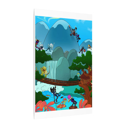 Bedtime Creations Canvas Wall Art — Woodlanders Valley