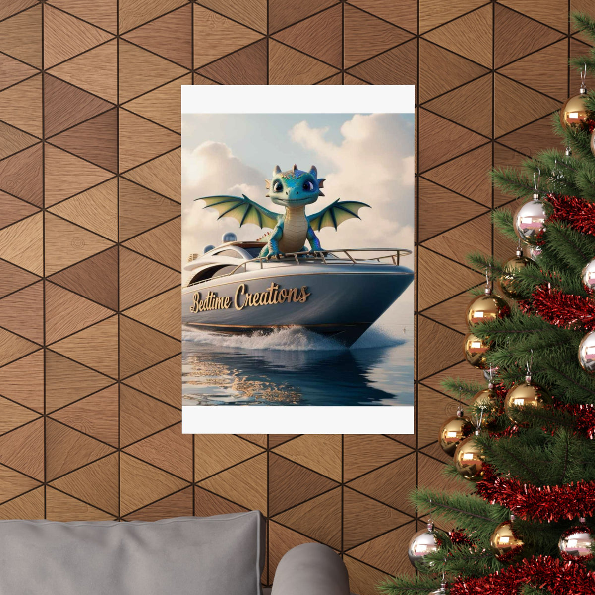 Bedtime Creations Poster — Dragon's Dream Yacht