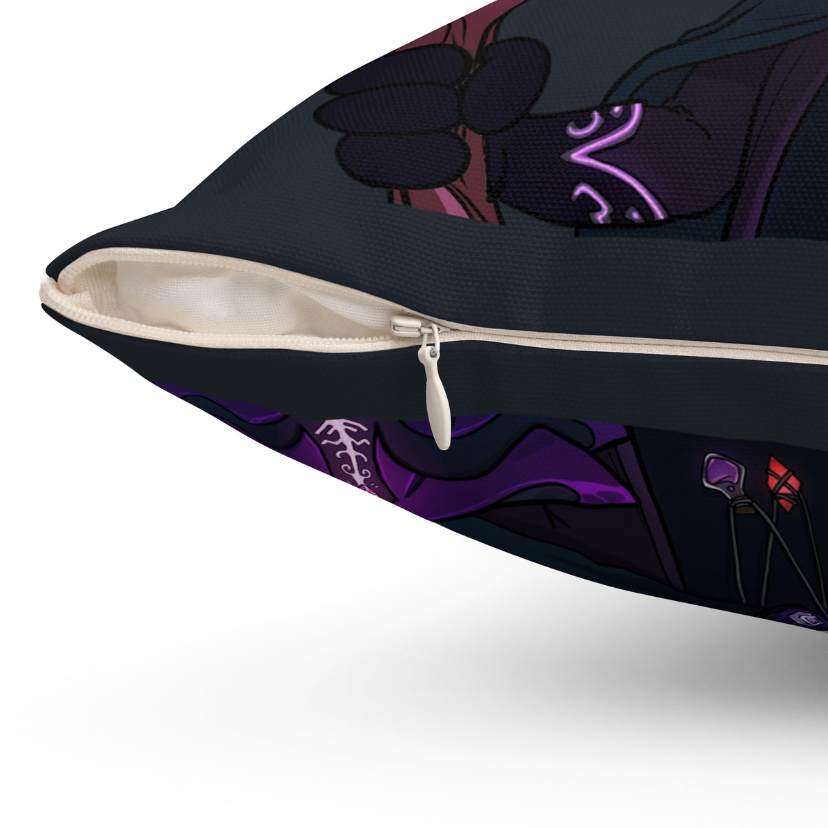 Bedtime Creations Throw Pillow — Mystic Portrait