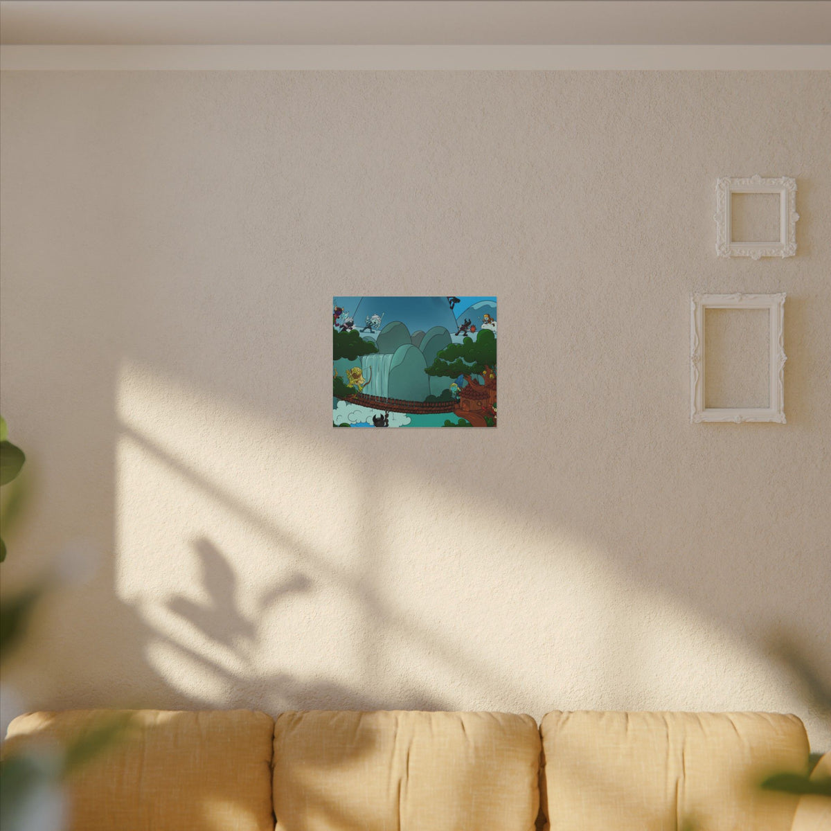 Bedtime Creations Canvas Wall Art — Woodlanders Valley