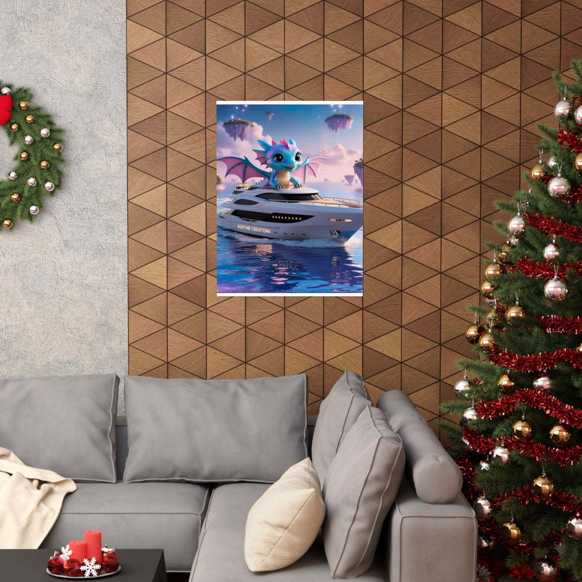 Bedtime Creations Poster — Dragon Voyage