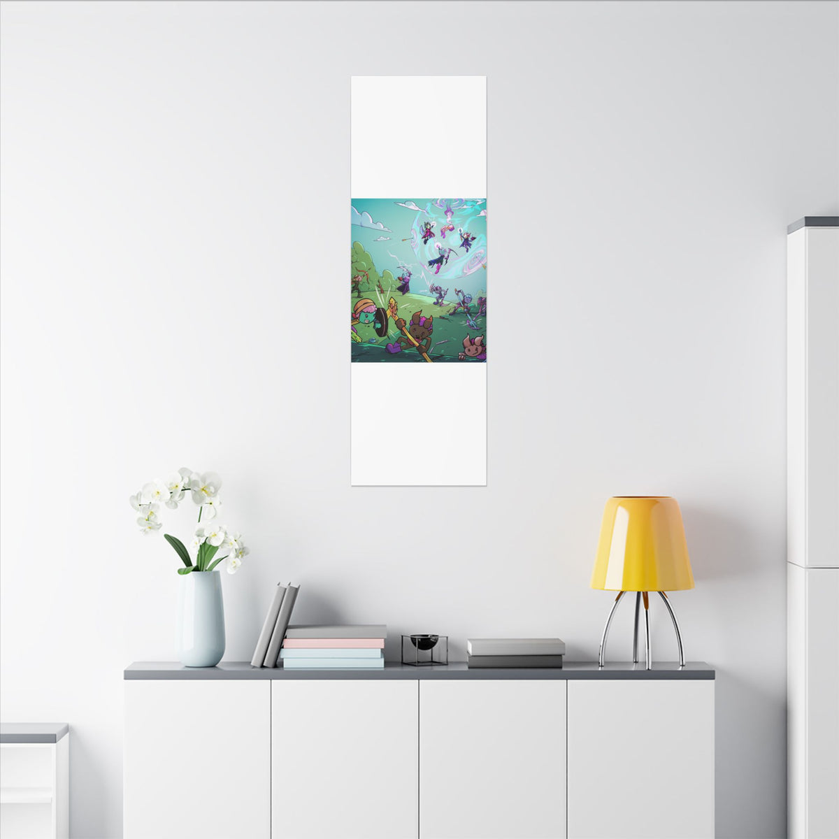 Bedtime Creations Canvas Wall Art — Battle of the Dream Realm