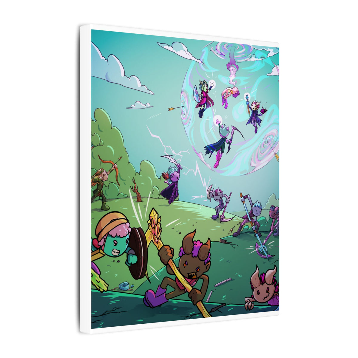 Bedtime Creations Canvas Wall Art — Battle of the Dream Realm