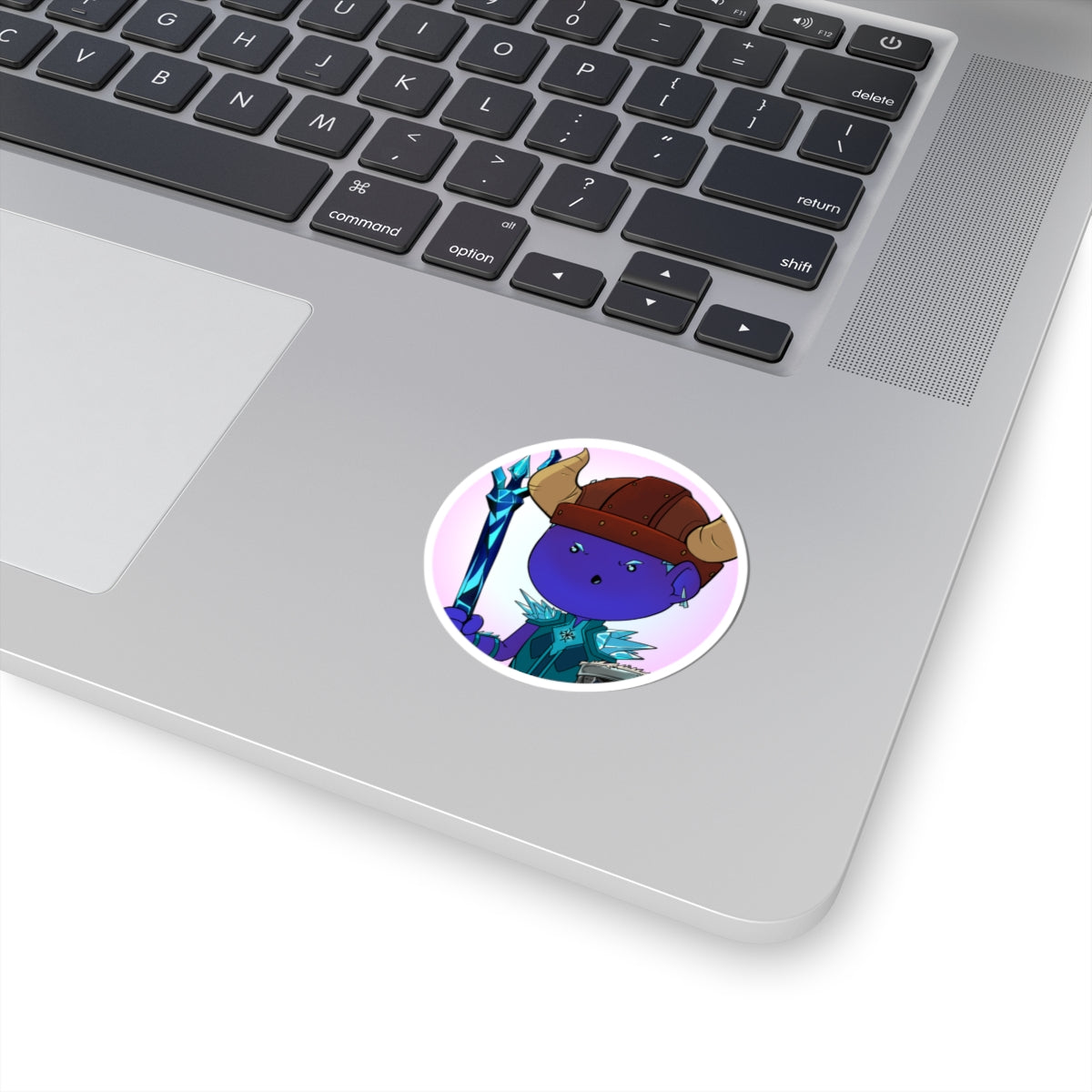 Bedtime Creations x Ultra Kingdoms Sticker — Frostman Trident Warrior