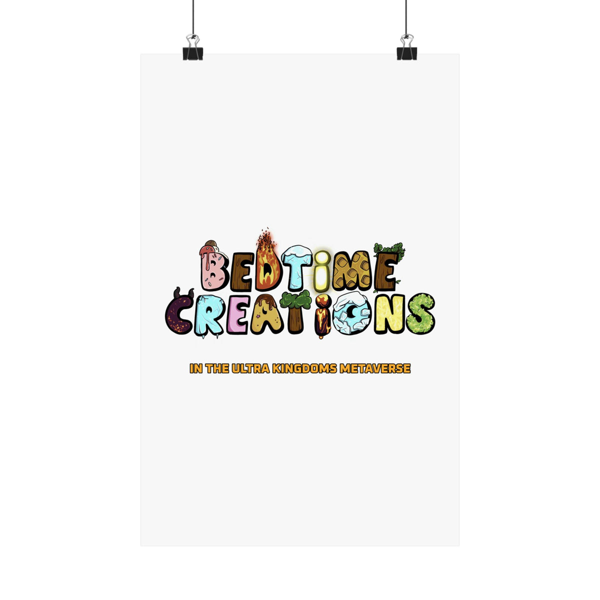 Bedtime Creations x Ultra Kingdoms Poster