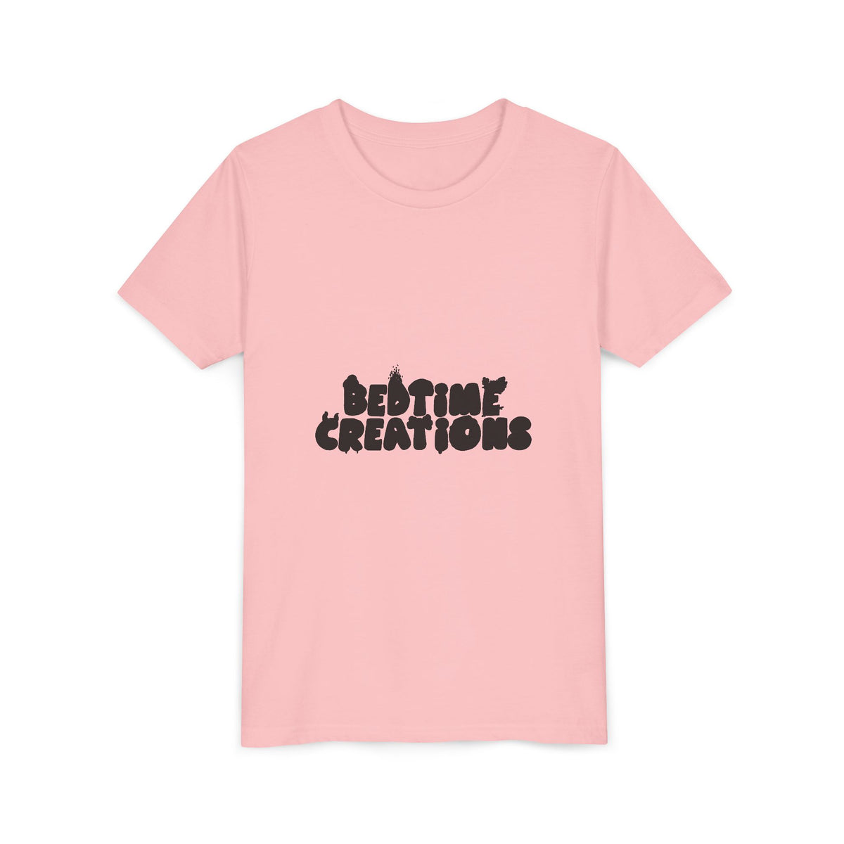 Bedtime Creations Youth Tee — Black Logo