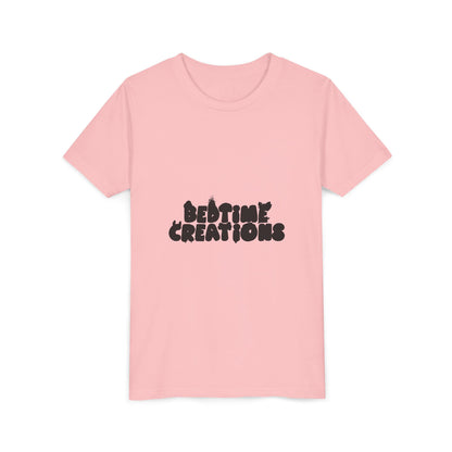 Bedtime Creations Youth Tee — Black Logo