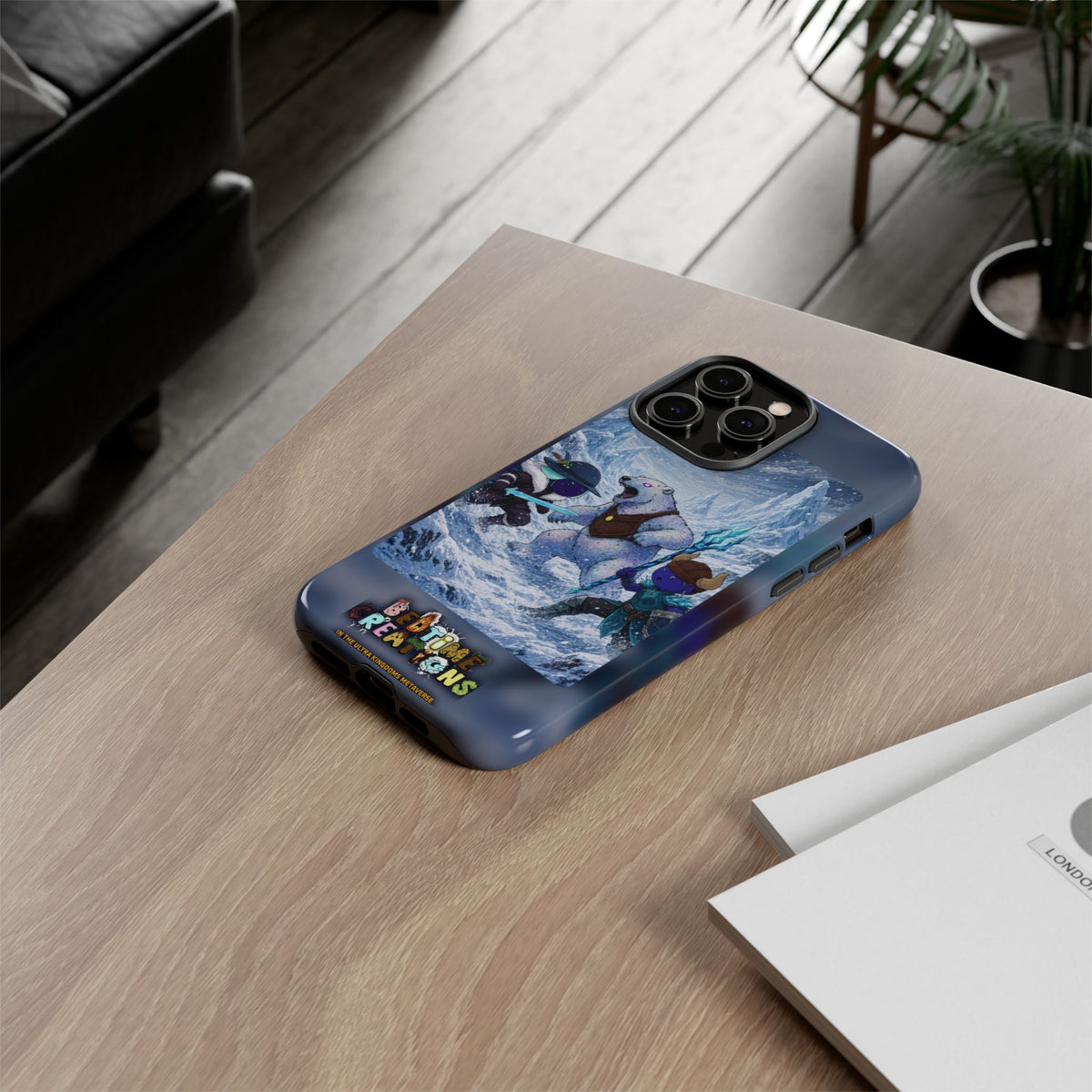 Bedtime Creations x Ultra Kingdoms Tough Phone Case — Frostmen Battle