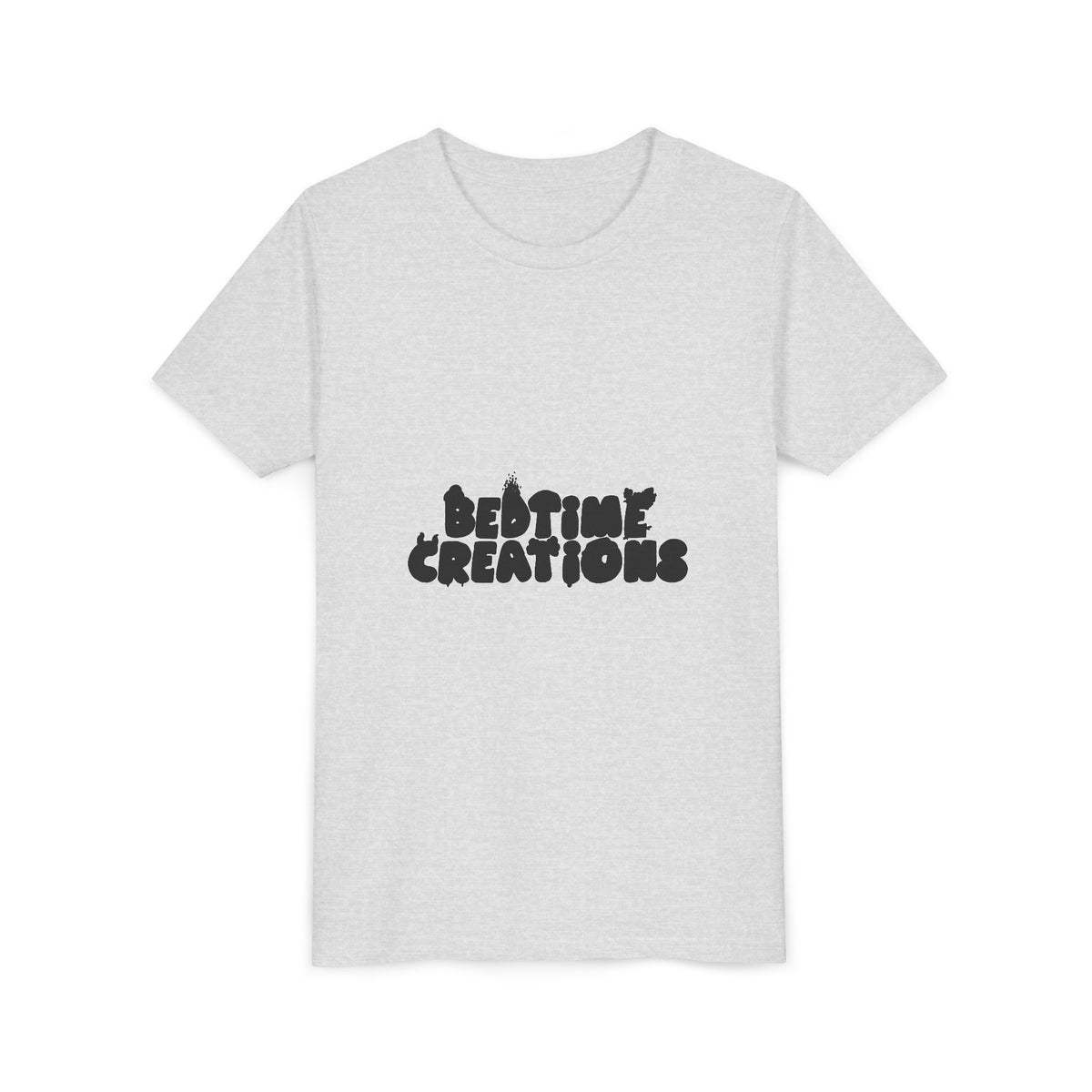 Bedtime Creations Youth Tee — Black Logo