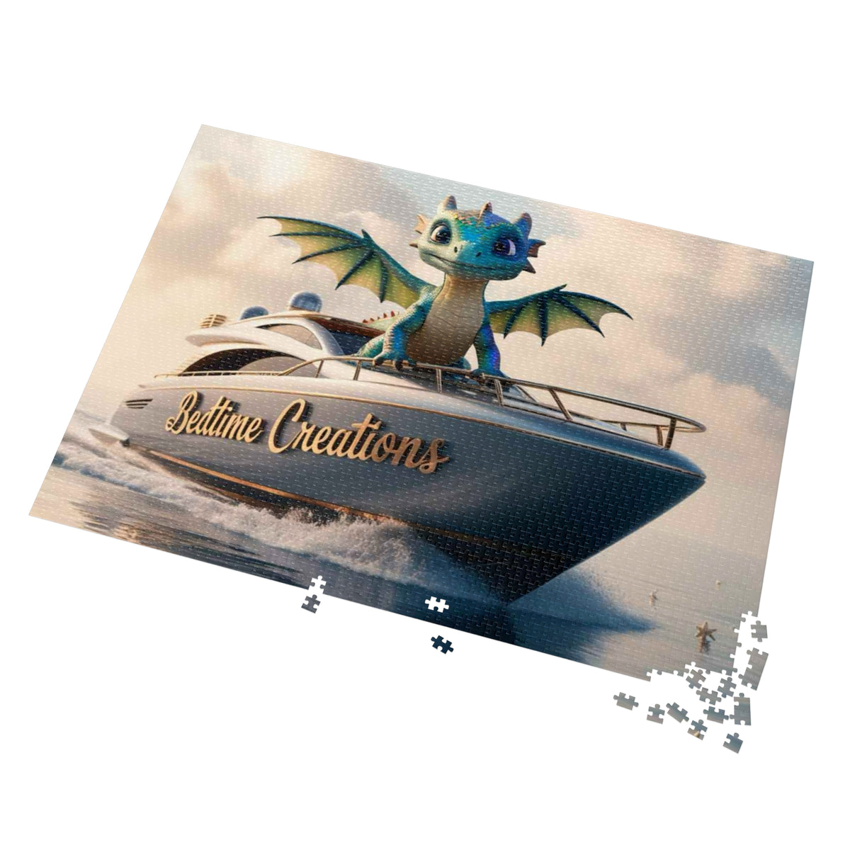 Bedtime Creations Jigsaw Puzzle — Dragon's Dream Yacht
