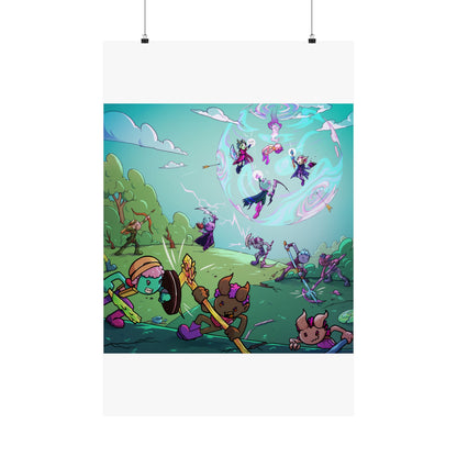 Bedtime Creations Kids Room Poster — Battle of the Dream Realm