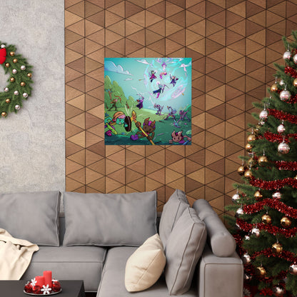 Bedtime Creations Kids Room Poster — Battle of the Dream Realm