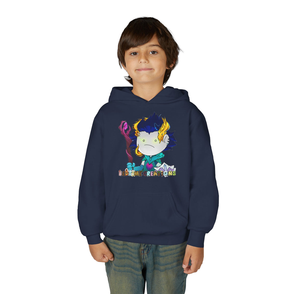 Bedtime Creations Youth Hoodie — Mystic 3