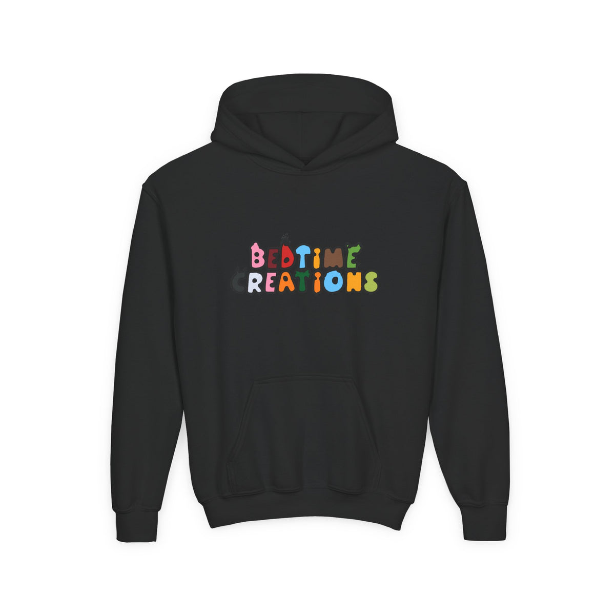 Bedtime Creations Youth Hoodie — Color Logo