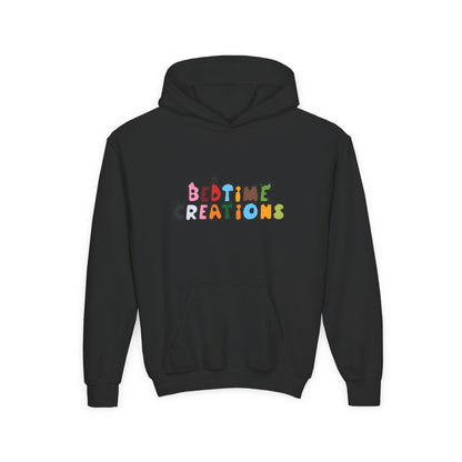 Bedtime Creations Youth Hoodie — Color Logo