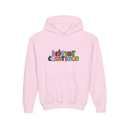 Bedtime Creations Youth Hoodie — Color Logo