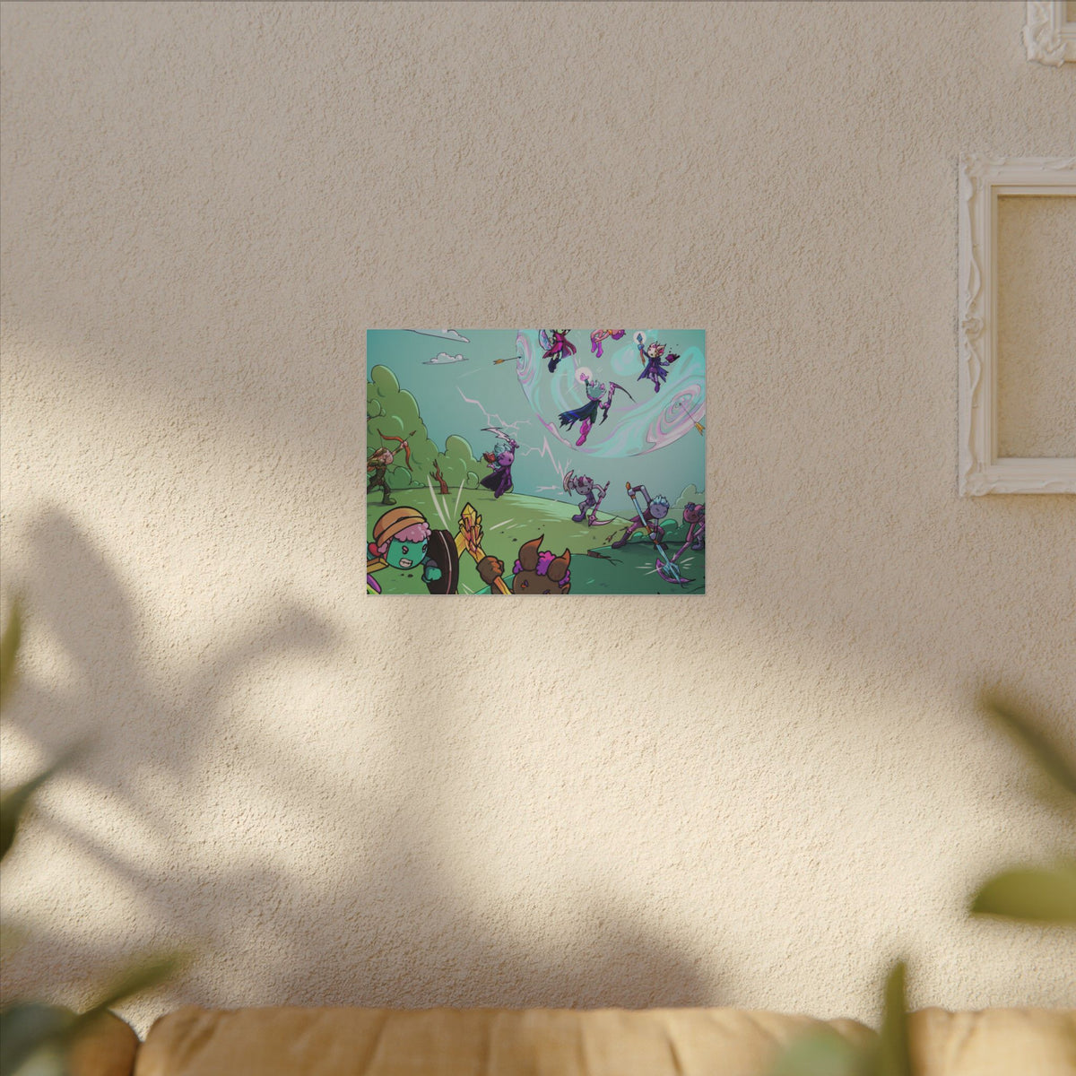 Bedtime Creations Canvas Wall Art — Battle of the Dream Realm