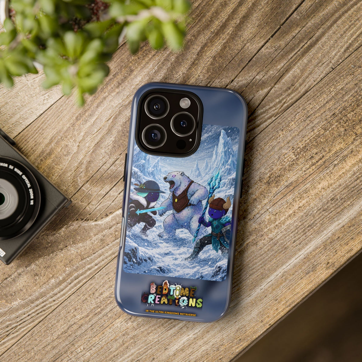 Bedtime Creations x Ultra Kingdoms Tough Phone Case — Frostmen Battle