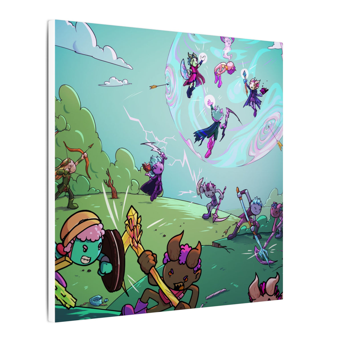 Bedtime Creations Canvas Wall Art — Battle of the Dream Realm