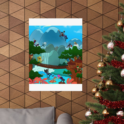 Bedtime Creations Poster — Woodlanders Valley