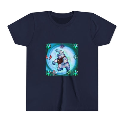 Bedtime Creations Youth Tee — Crystal Polar Bear
