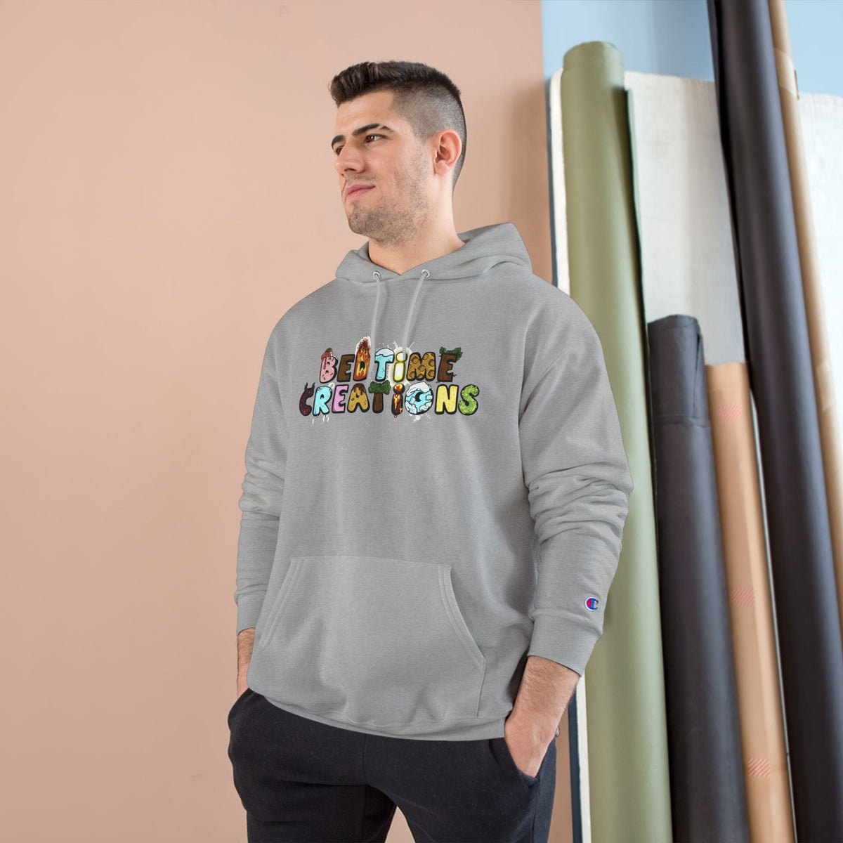 Bedtime Creations Classic Logo Hoodie — Champion Hoodie