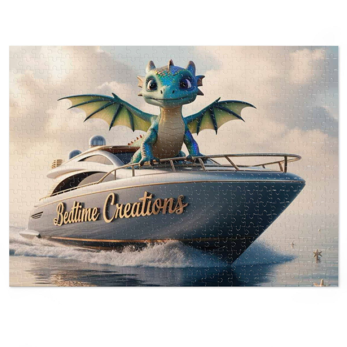 Bedtime Creations Jigsaw Puzzle — Dragon's Dream Yacht