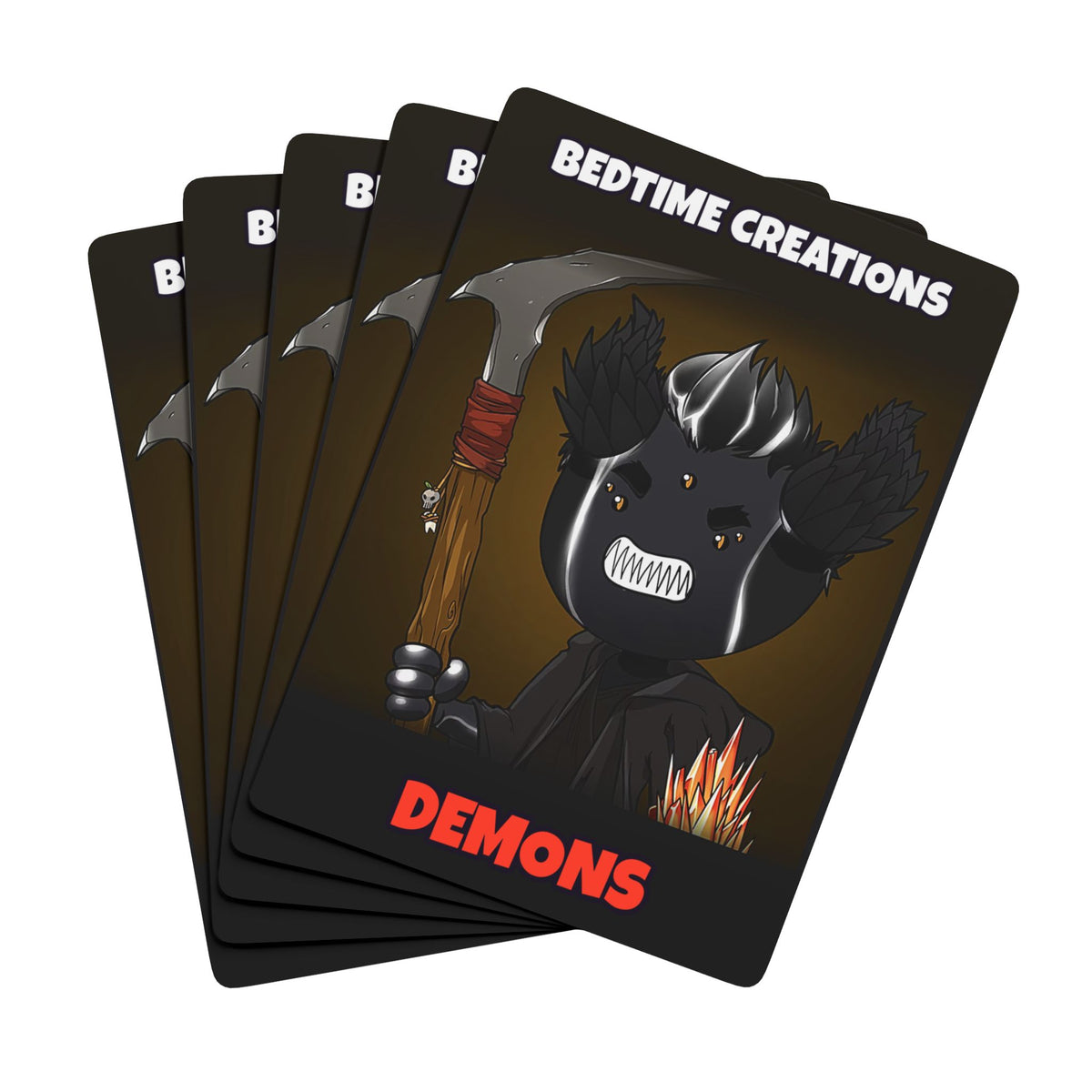 Bedtime Creations x Ultra Kingdoms Demons Playing Cards