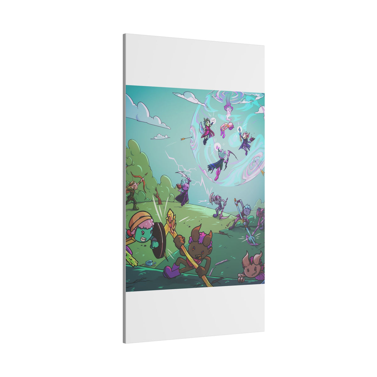 Bedtime Creations Canvas Wall Art — Battle of the Dream Realm