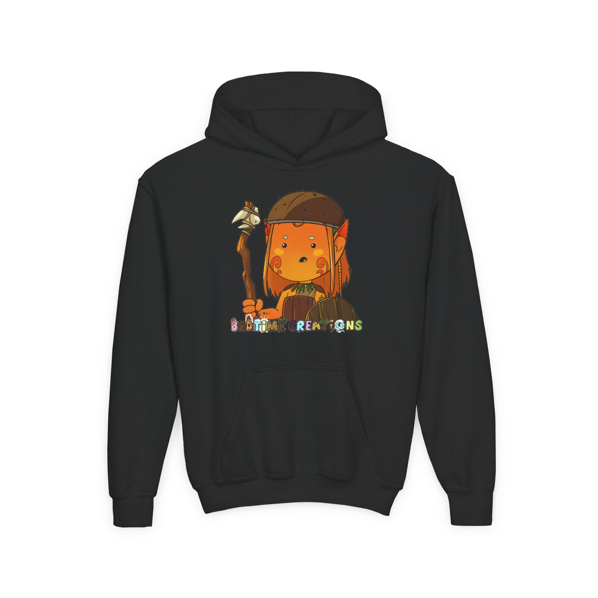 Bedtime Creations Youth Hoodie — Woodlanders 2