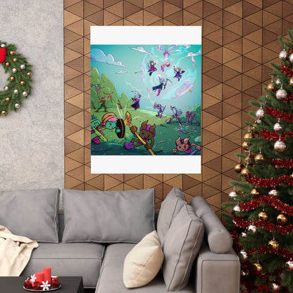 Bedtime Creations Kids Room Poster — Battle of the Dream Realm
