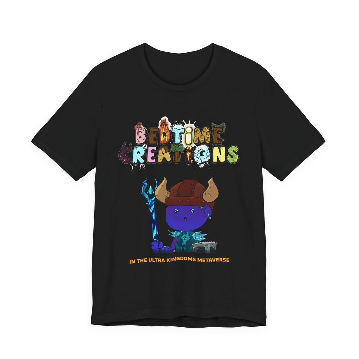 Bedtime Creations x Ultra Kingdoms Tee — Frostman Trident Warrior
