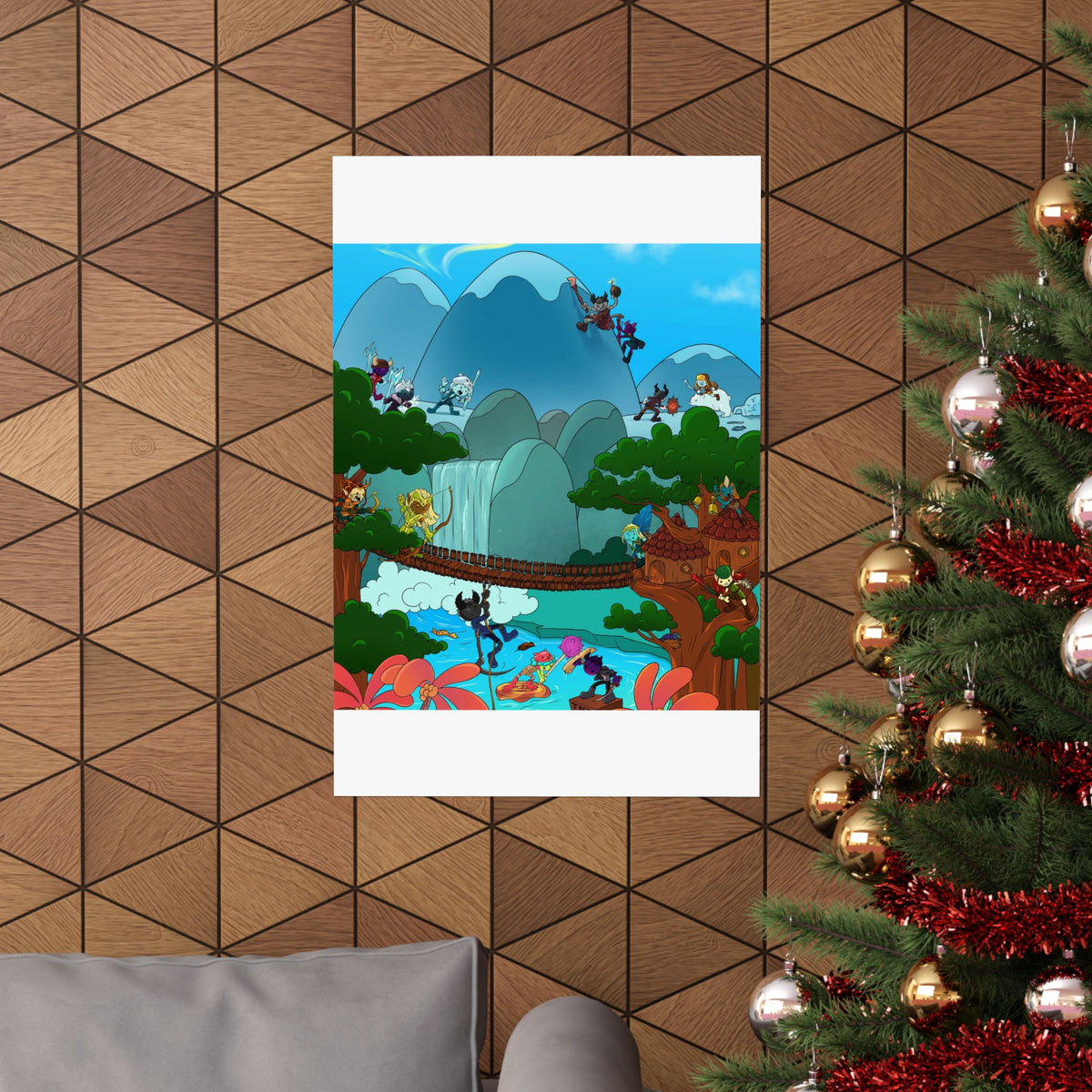 Bedtime Creations Poster — Woodlanders Valley