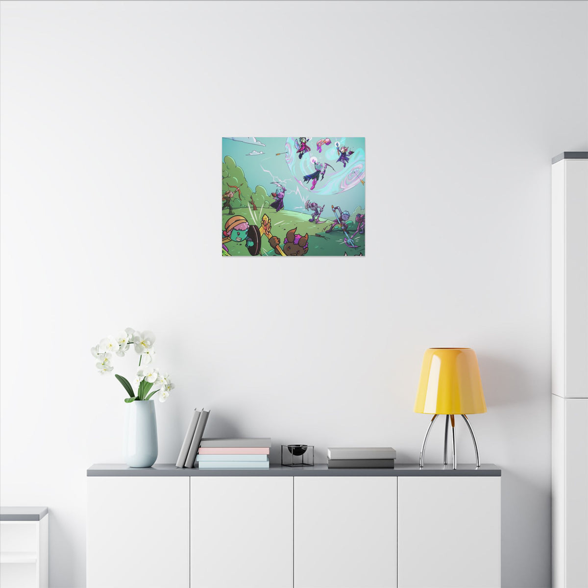 Bedtime Creations Canvas Wall Art — Battle of the Dream Realm