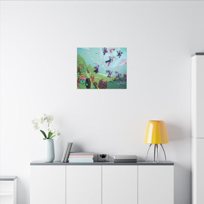 Bedtime Creations Canvas Wall Art — Battle of the Dream Realm