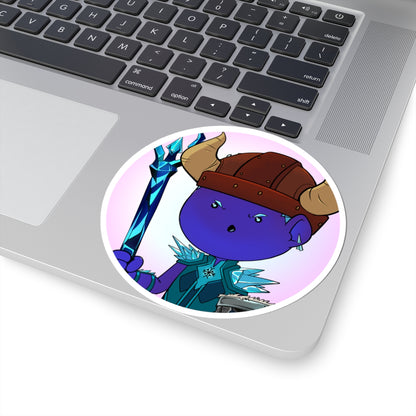 Bedtime Creations x Ultra Kingdoms Sticker — Frostman Trident Warrior