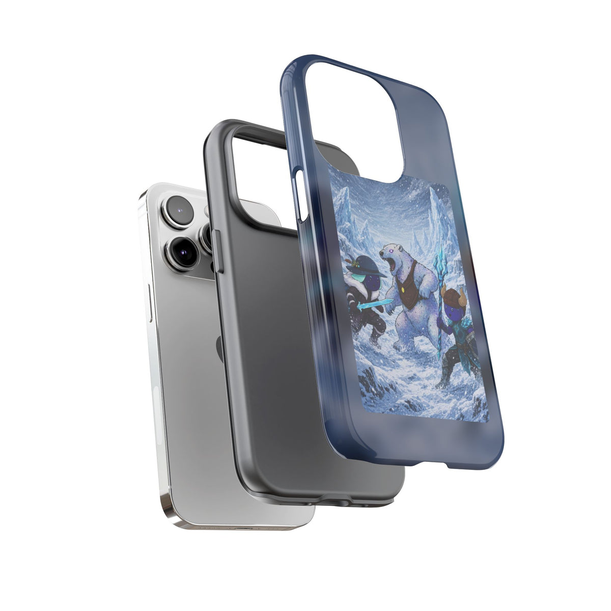 Bedtime Creations Tough Phone Case — Frostmen vs. Polar Bear