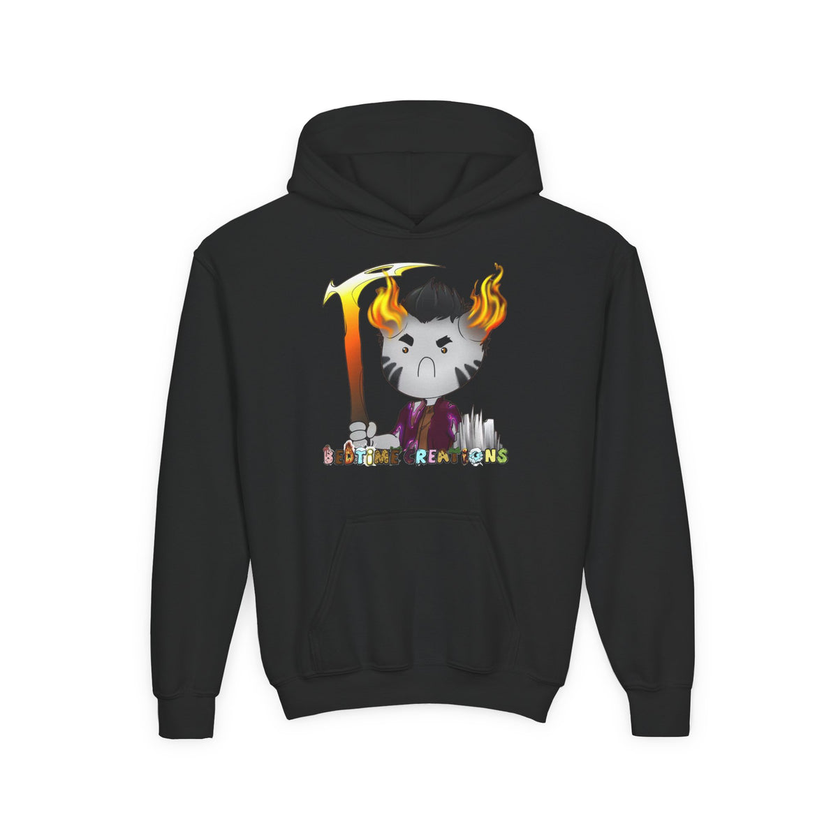 Bedtime Creations Youth Hoodie — Demon 2