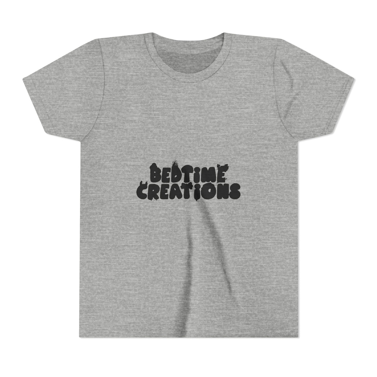 Bedtime Creations Youth Tee — Black Logo
