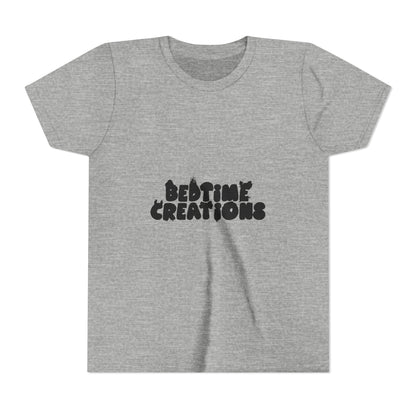 Bedtime Creations Youth Tee — Black Logo