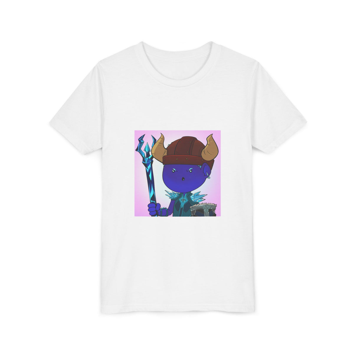Bedtime Creations Youth Tee — Frostman Trident Warrior