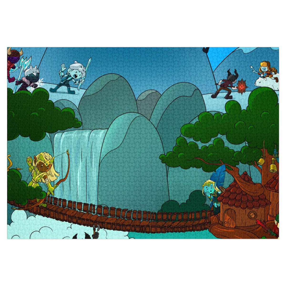 Bedtime Creations Jigsaw Puzzle — Woodlanders Valley