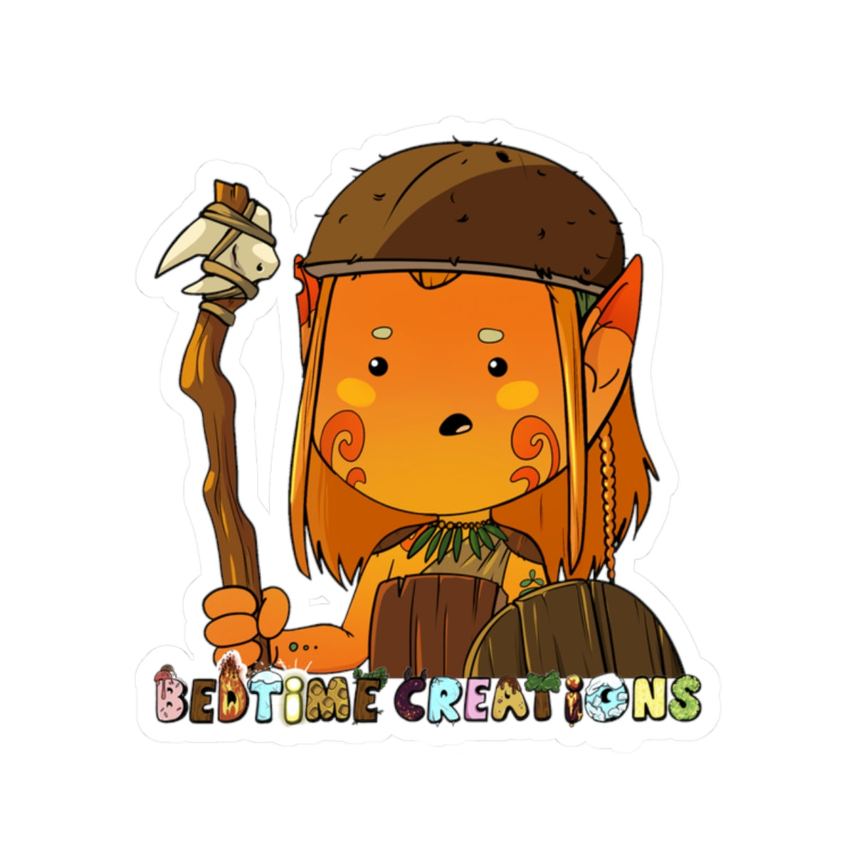 Bedtime Creations Woodlanders 2 Kiss-Cut Sticker