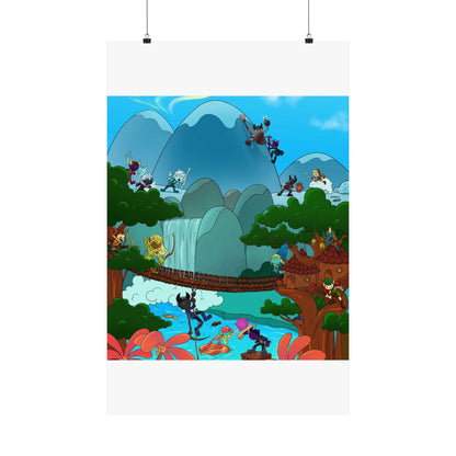 Bedtime Creations Poster — Woodlanders Valley