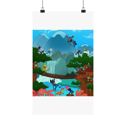 Bedtime Creations Poster — Woodlanders Valley