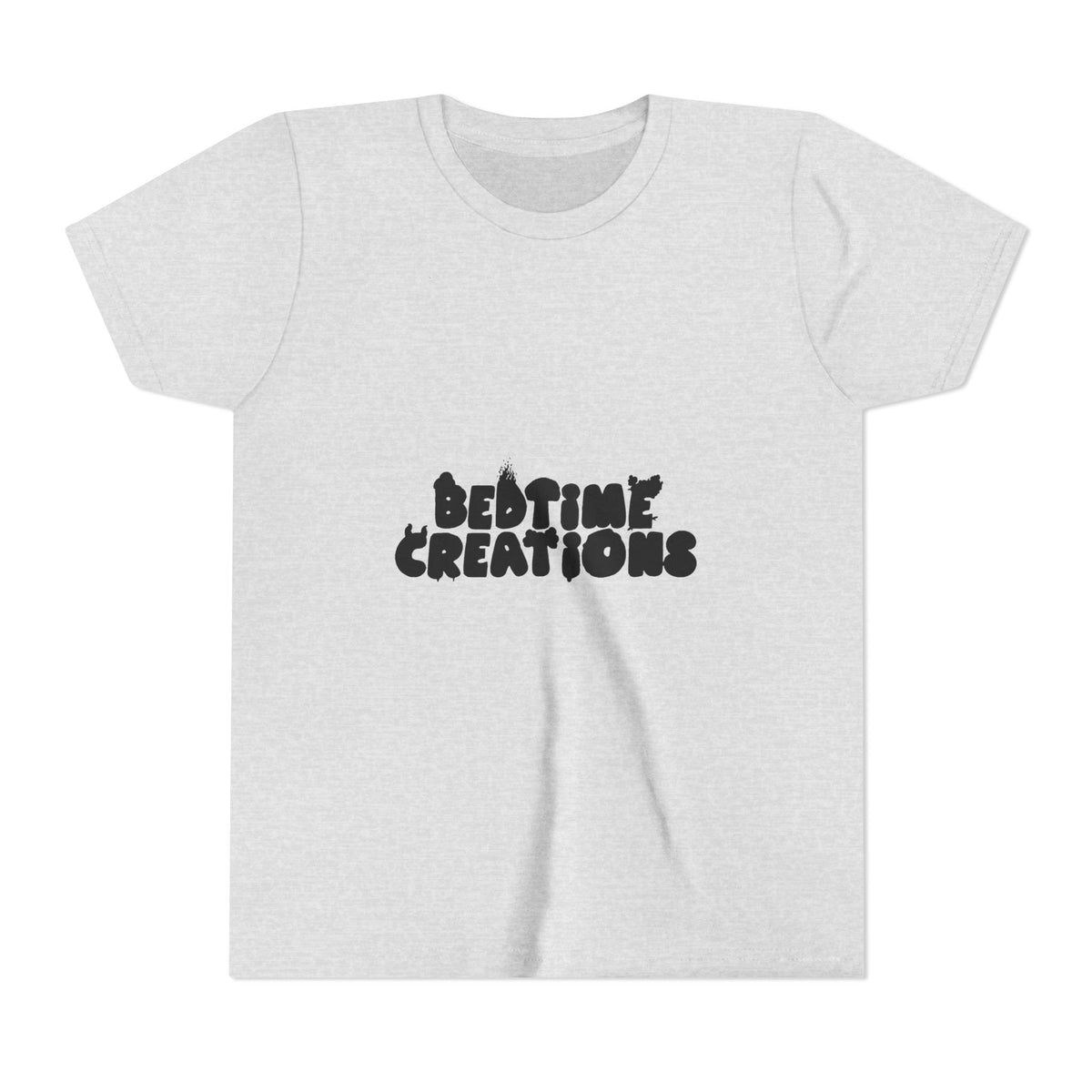Bedtime Creations Youth Tee — Black Logo